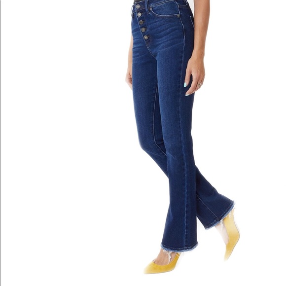 High Rise Button Fly Bootcut - Picture 6 of 8